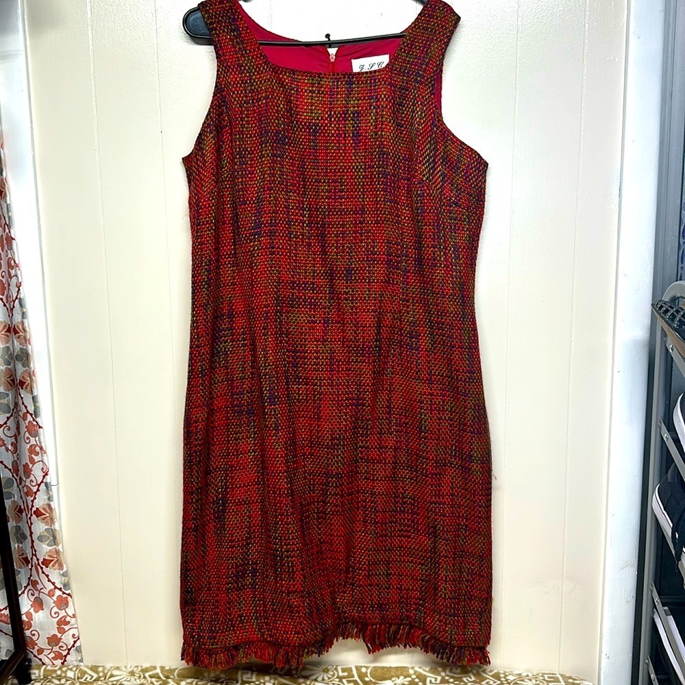 JLC Tweed Dress Sz14